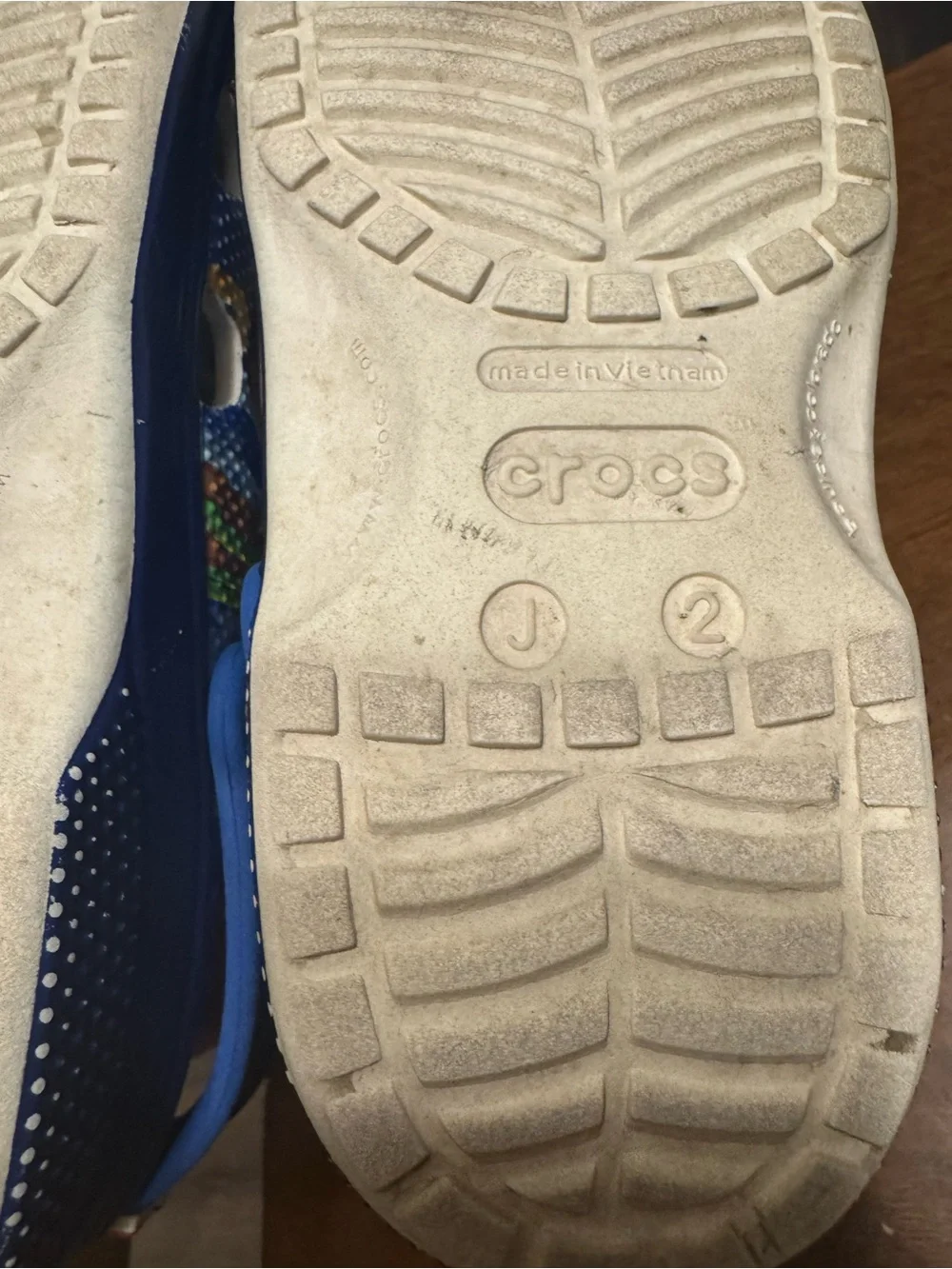 Sonic the Hedgehog Kids Blue Crocs